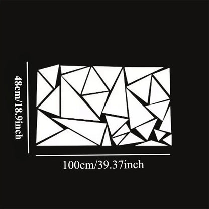 1pc Freestanding Triangles Graphics Car Sticker Decal Decoration SUV Truck Vehicle Camping Rv Vinyl car modification Sticker