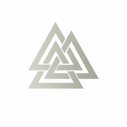 Valknut Vinyl CAR DECAL Pagan Odin Asatru Norse Viking Sticker Car Window Decor Laptop Decals for Apple MacBook Decoration