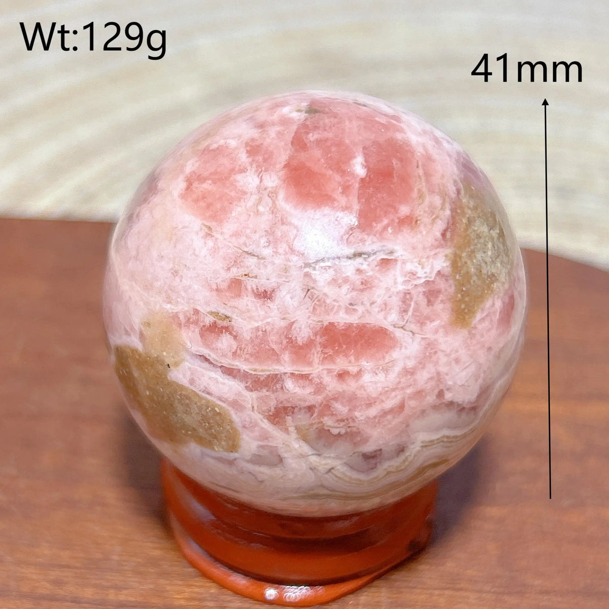 High Quality Natural Crystals Argentina Rhodochrosite Druzy Sphere Healing Gemstones Home Decorations Room Decor Jewelry Gift