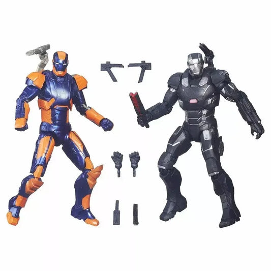 Special Offer Genuine Marvel Legends War Machine, Iron Man MK27 Duo 6 Inch Movable Doll Model Figure Frenzy in stock