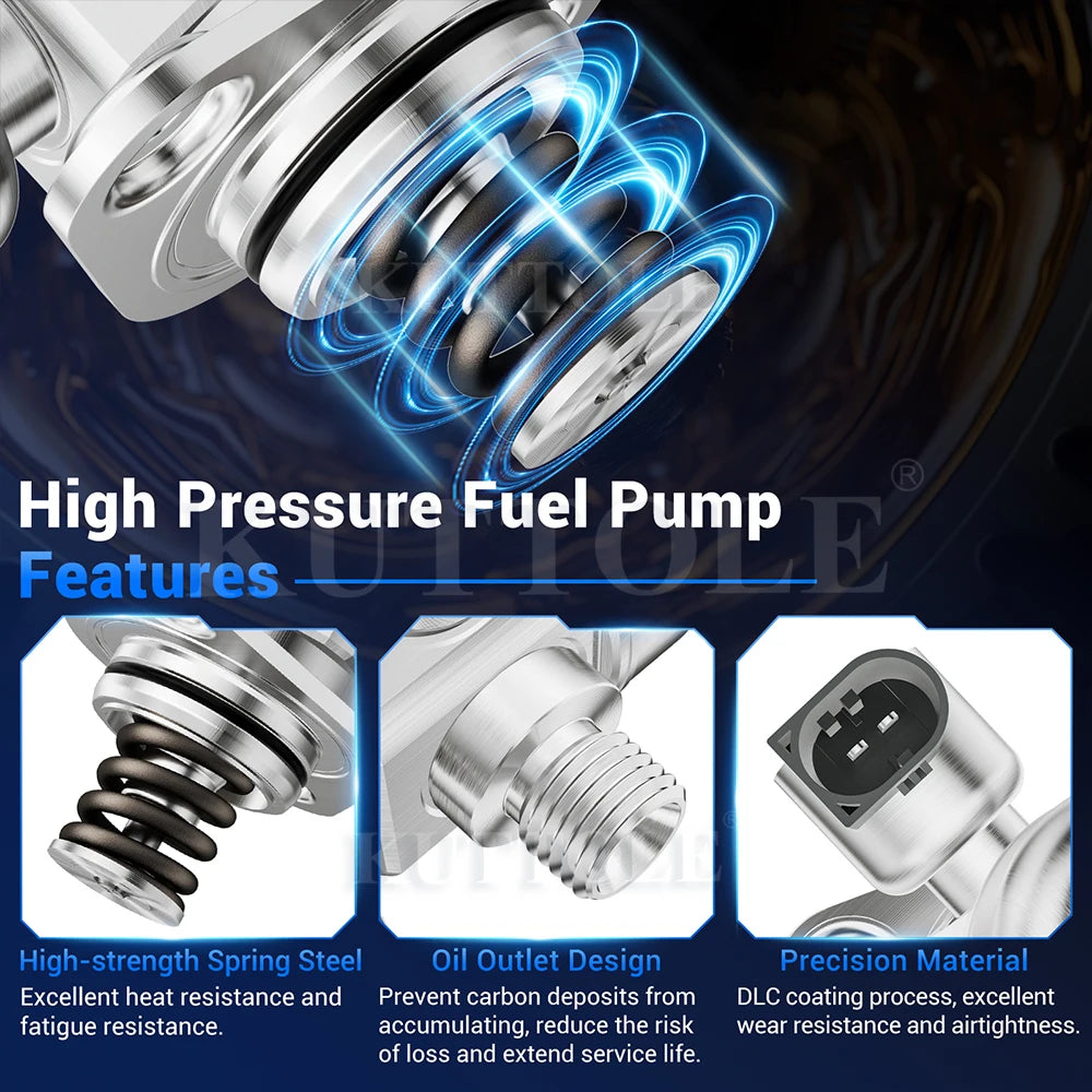 94611031561 Engine Part Fuel Supply High Pressure Fuel Pump Assembly For Porsche Cayenne Macan Panamera V6 3.0L 3.6L 2014-2018