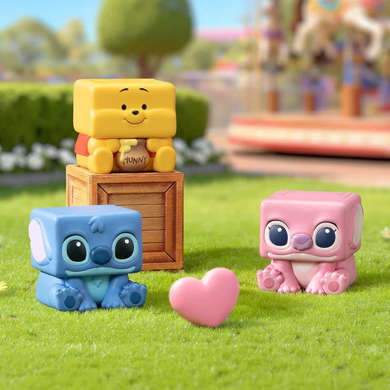 POP MART Disney Classics POP CUBE-3 Series Figures 1PC/9PCS POPMART Blind Box Cute Figurine Toy Action Figure