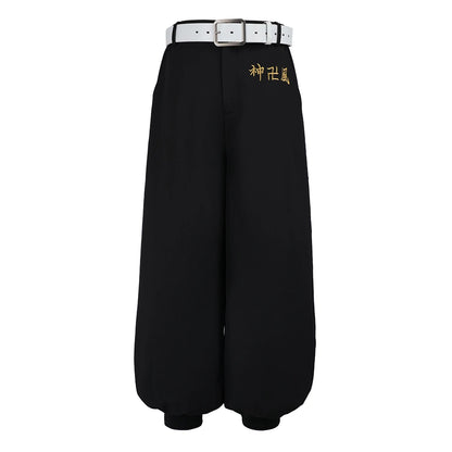 HOLOUN Drake Baji Chifuyu Mitsuya Sanzu Cosplay Costume Tokyo Anime Convention Halloween Christmas Party Embroidered Coat Pants