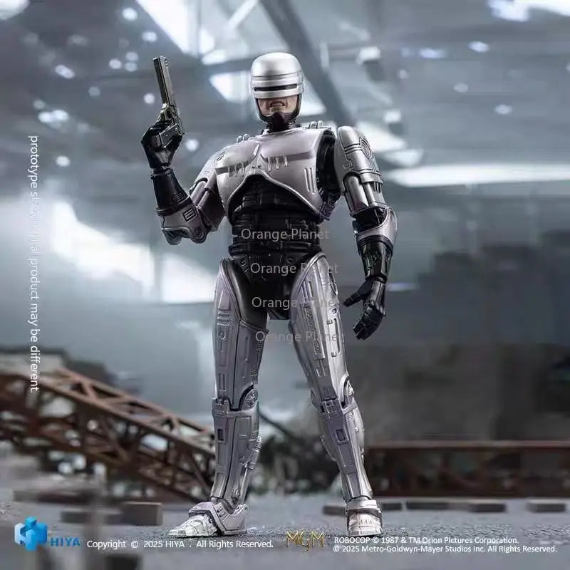 In Stock Hiya Toys EXS Series RoboCop Movie Character Alloy Articulated Action Figure Model