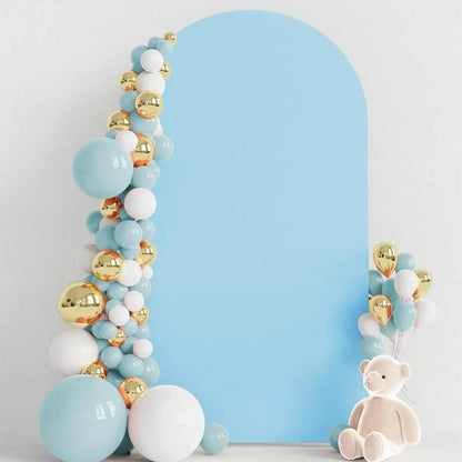 Solid Colours Arch Backdrops Cover Wedding Party Photography Backdrops Photo Kids Birthday Party Table Cover Decoration