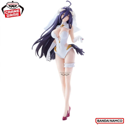 In Stock Bandai Original Banpresto Overlord Albedo Action Figure Model Doll Brand New Boxed Garage Ornaments Collectible
