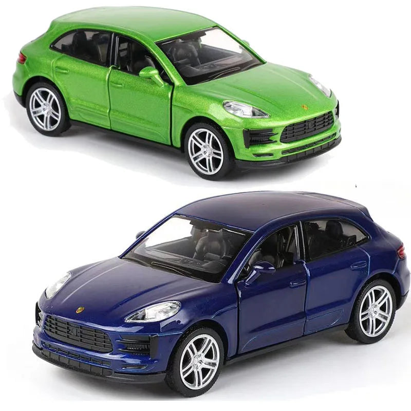 1:36 MACAN SUV High Simulation Alloy Diecast Car Model Toy With Pull Back For Children Gifts Toy Collection F244