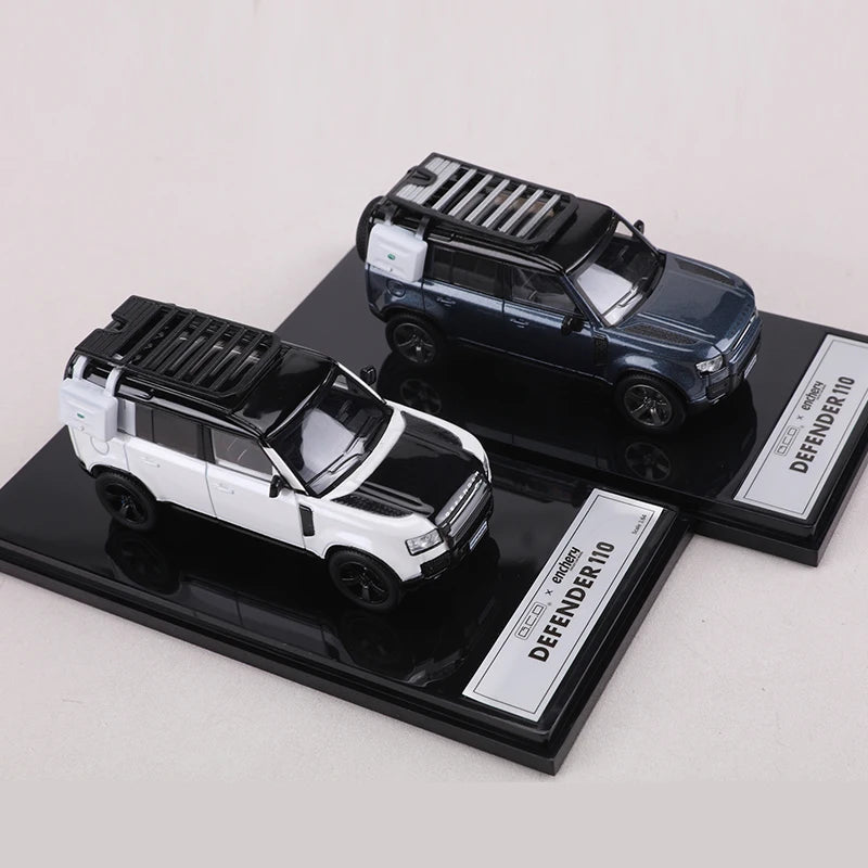 GCD*enchery 1:64 2021 Range Rover /Defender 110 Alloy Model Car