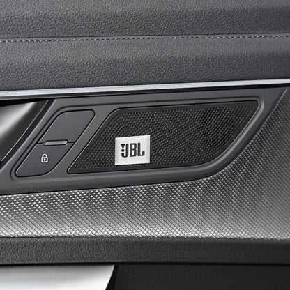 10Pcs 3D Aluminum JBL Car Audio Badge Sticker Car Hi-Fi Speaker Audio Emblem Stickers Auto Logo Decal Accessories for BMW KIA
