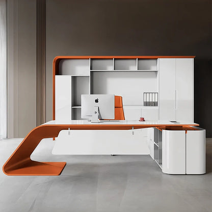 Study Desk Table Room Desks Workstations Office Furniture Clearance L Shaped Desk Gaming Mid-century Mesa Escritorio Tables