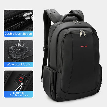 Tigernu Travel Backpacks Vacuum Backpack 14 15.6 17.3inch Laptop Backpack For School Backpack Men Schoolbag Compression Backpack
