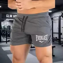 EVERLAST Summer Men's Sports Shorts, Fitness Shorts, Men's Sports and Leisure Quick Drying Shorts, Breathable Running Shorts
