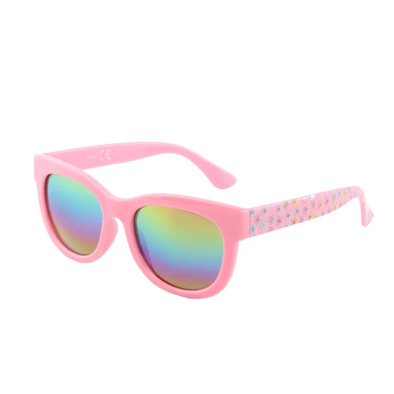 Kenbo Square Cute Kids Sunglasses For Girls Boy Toddler Lovely Baby Colorful Rectange Sun Glasses Children With Case