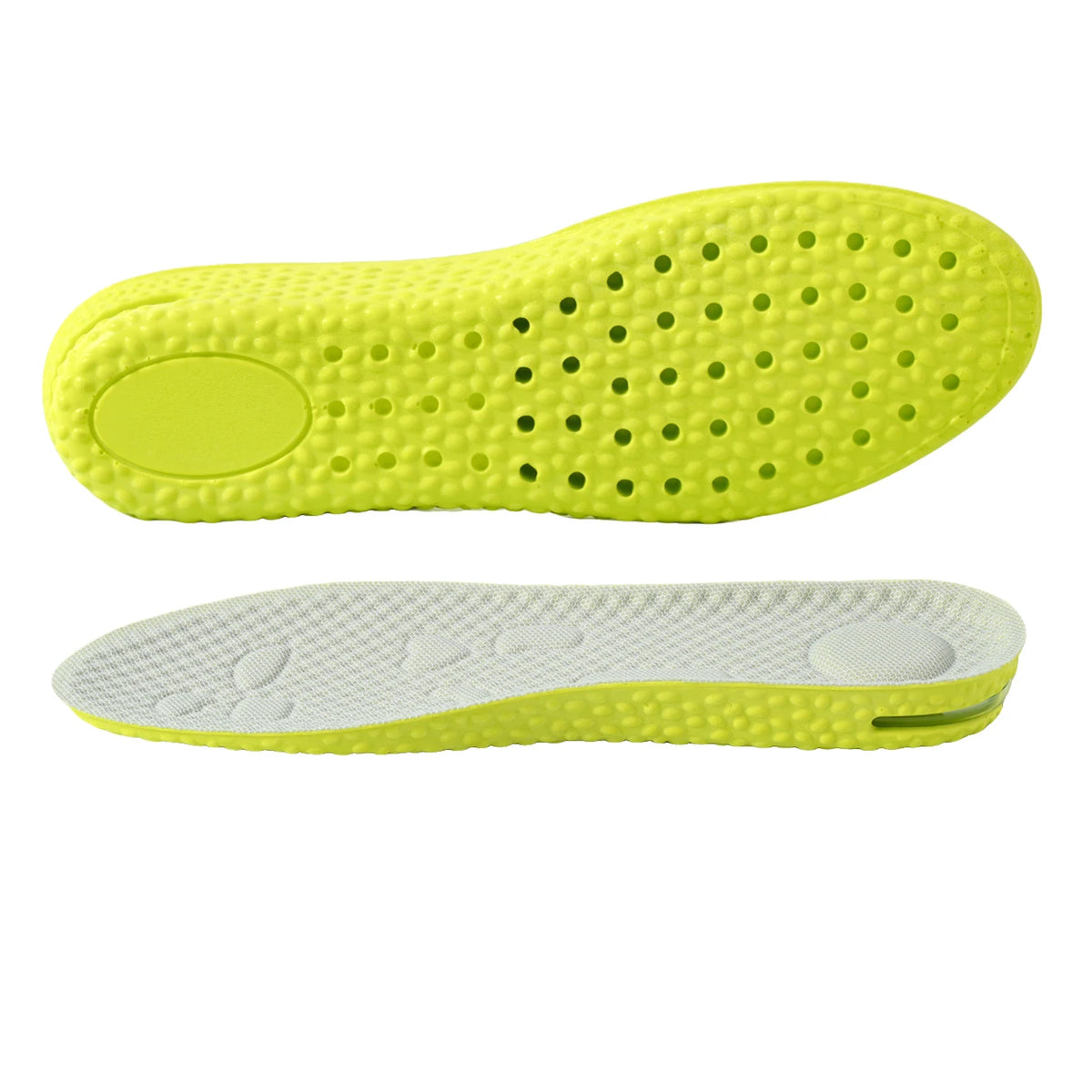1Pair/3Pairs Height Increasing Insoles with Air Cushion Latex High Elasticity Comfortable Shoe Inserts for Comfort