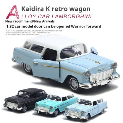1:32 Alloy Classic Car Model Toy Car Decoration Pull-Back Car Model Die Cast Car Model Toy