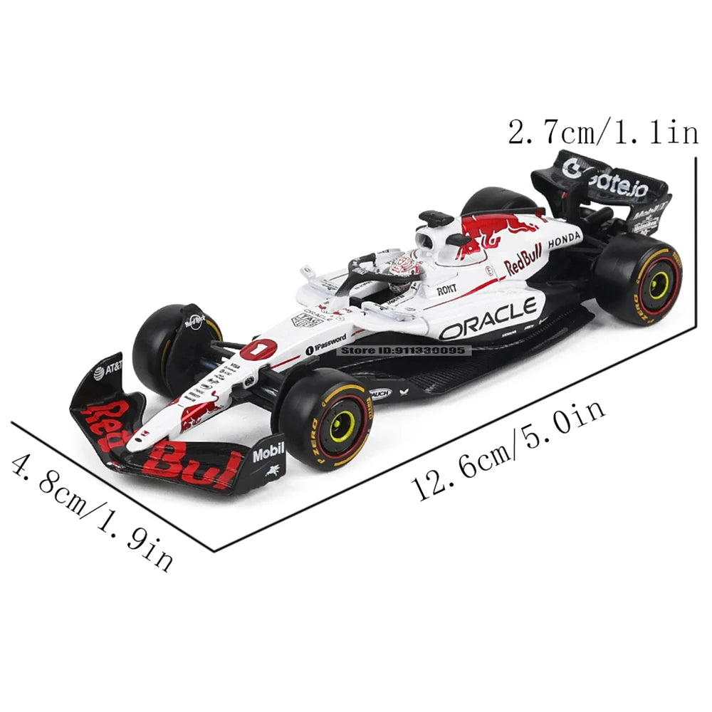 Bburago 1:43 F1 2025 Red Bull Racing RB21 Japan Station #1 Verstappen #22 Yuki Tsunoda Alloy Car Die Cast Model Toy Collectible