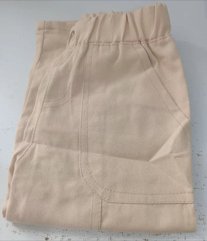 Boys Pants 1-6 Years Straight Trousers Spring Autumn Casual Solid Color Children Clothing Toddler Boys Daily Wear Kids Bottoms
