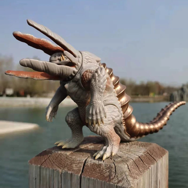 2022 New Anime Ultraman Monster Godzilla large Giga Khimaira Soft Glue DX King Galactron Action Figure Toy  Gifts