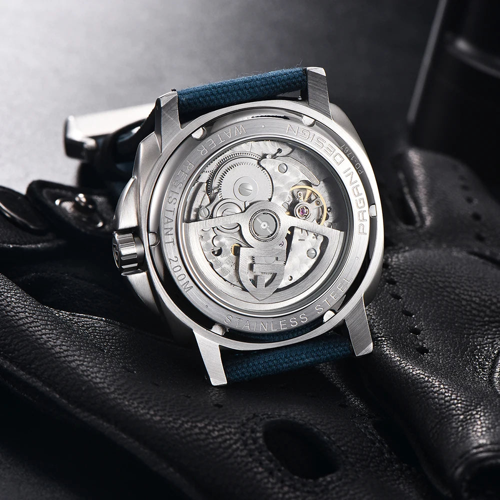 PAGANI DESIGN New 41mm Men's Automatic Mechanical Watch CAL. 2C22 Sapphire Glass Waterproof 200M Diving Reloj Hombre