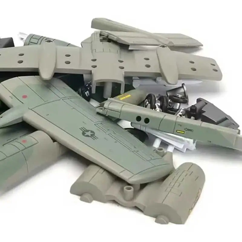 1/72 Scale A-10 Thunderbolt II Aircraft Model Kit Building Block Set Airplane Toys for Kids Collectors Hobbyists
