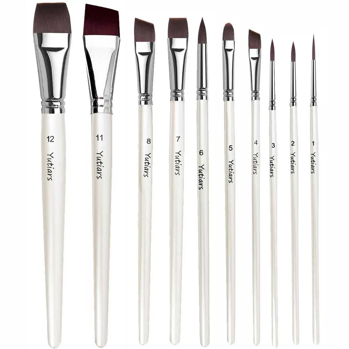 10Pcs Face Brush ，3pcs Finger Sponge Case Daubers Foam and 6pcs Paint Sponges for Oil Acrylics Watercolor Rock Canvas Painting