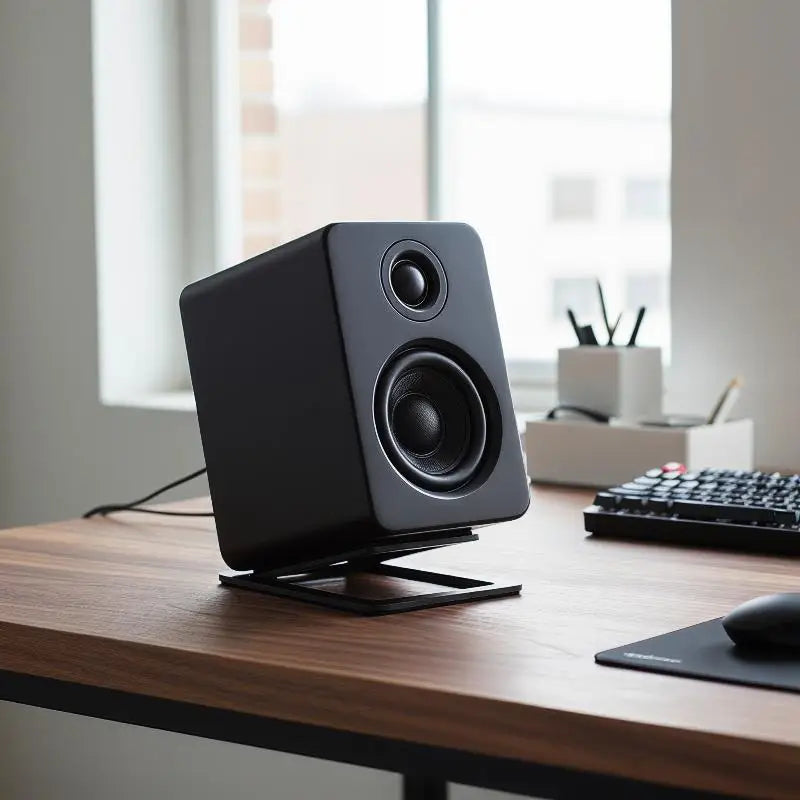 2Pcs Enhance Spatial Sound Effects And Shock Absorption Desktop Speaker Stand For Tabletop Audio Support Or Computer Speaker