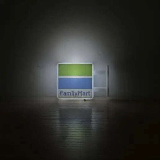 Magnetic Family Mart Hand Touch LED Refrigerator Sticker Lawson Convenience Store Luminous USB Fridge Stickers Home Decoration