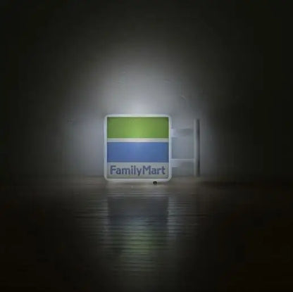 Magnetic Family Mart Hand Touch LED Refrigerator Sticker Lawson Convenience Store Luminous USB Fridge Stickers Home Decoration