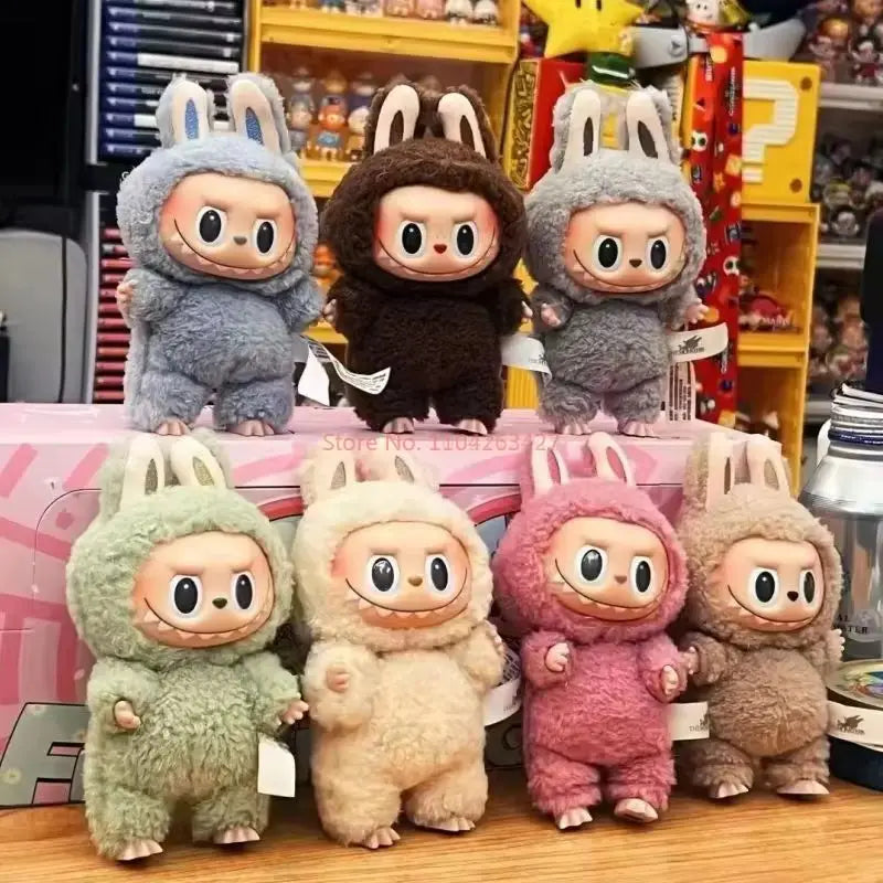 In Stock POPMART Original The Monster Labubu Mokoko Angel Crying Again Blind Box Doll Toys Original Labubu V1 V2 Toys Gifts