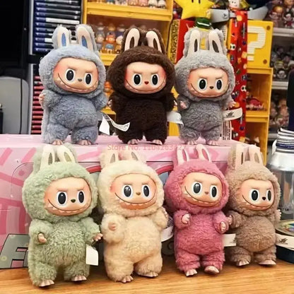 In Stock POPMART Original The Monster Labubu Mokoko Angel Crying Again Blind Box Doll Toys Original Labubu V1 V2 Toys Gifts