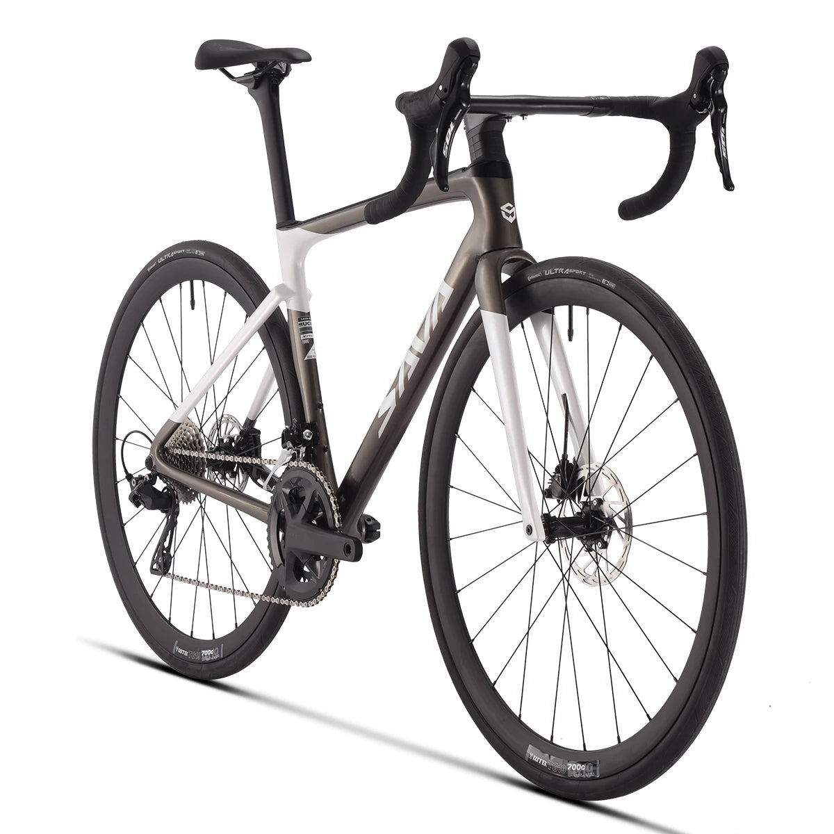 SAVA HAWKEYE SLR7 Full Carbon Fiber E-Shift Road Bike Ultra Light 8 kg with SHIMAN0 105 7170 Di2 Road Bike Racing 24 Speed