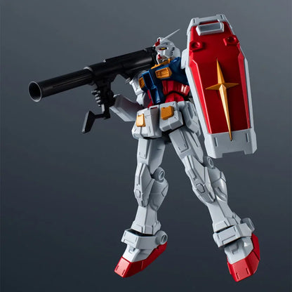 In Stock Genuine Bandai Gundam Universe Model Kit GU RX-78-2 Gundam Renewal Anime Action Figure Collection Finished Model Toys
