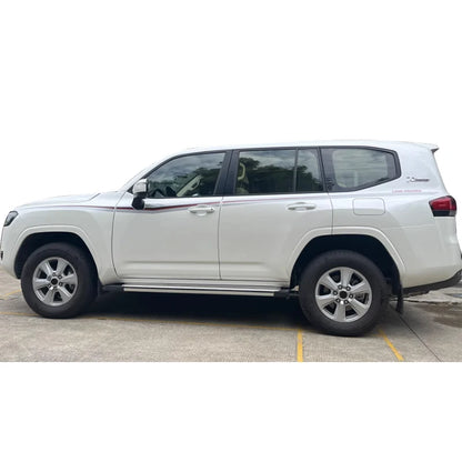 For Toyota Land Cruiser 300 LC300 2021-2027 Body Side Waist Line Decal Stripe Sticker Exterior Styling Upgrade Parts