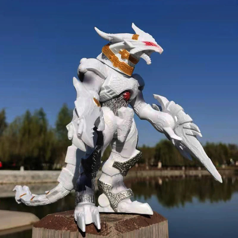 2022 New Anime Ultraman Monster Godzilla large Giga Khimaira Soft Glue DX King Galactron Action Figure Toy  Gifts