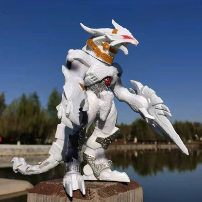 2022 New Anime Ultraman Monster Godzilla large Giga Khimaira Soft Glue DX King Galactron Action Figure Toy  Gifts