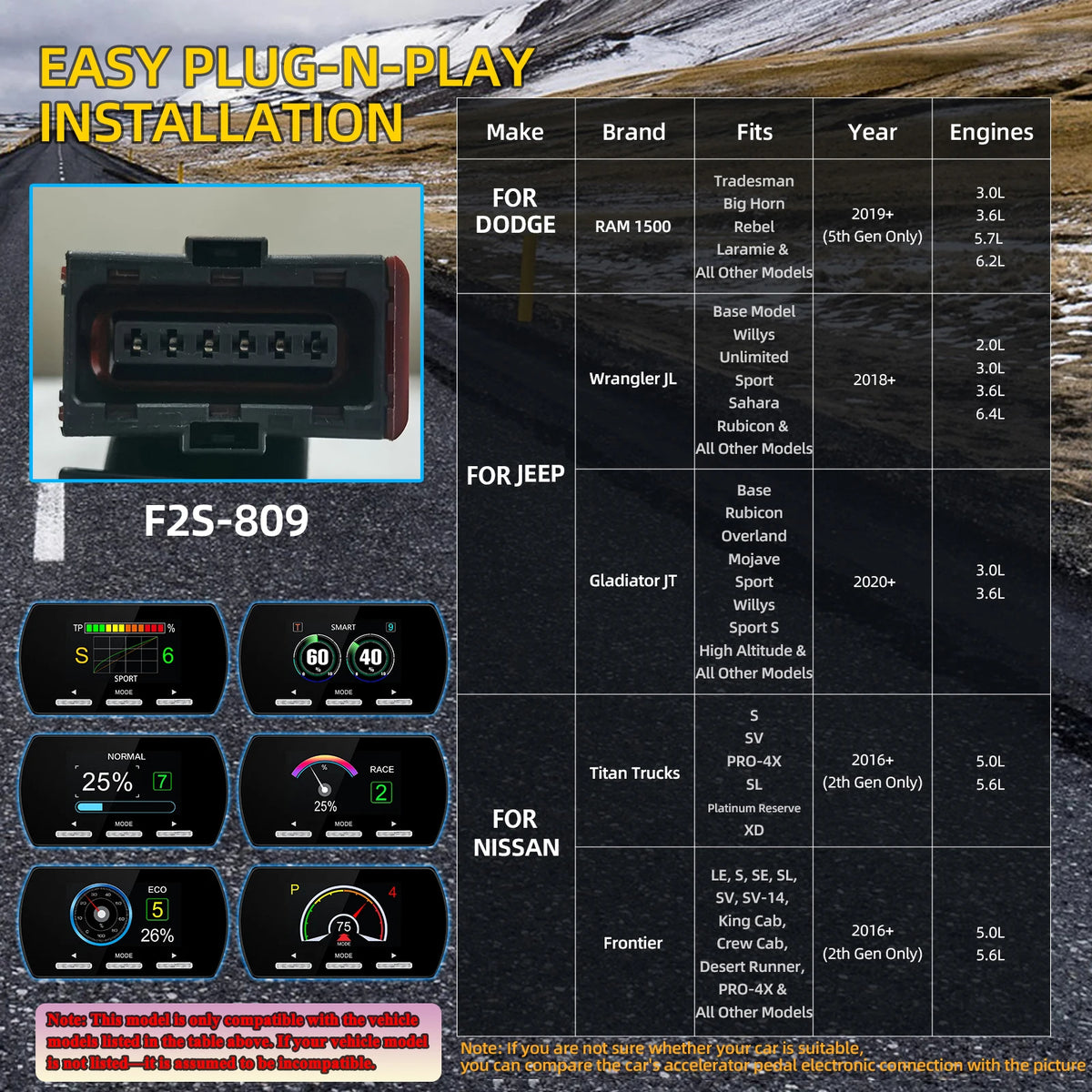 Car Electronic Throttle Controller Accelerator Tuning For Car 9 Drives 5 Modes Racing Accelerator Potent Booster For All Cars