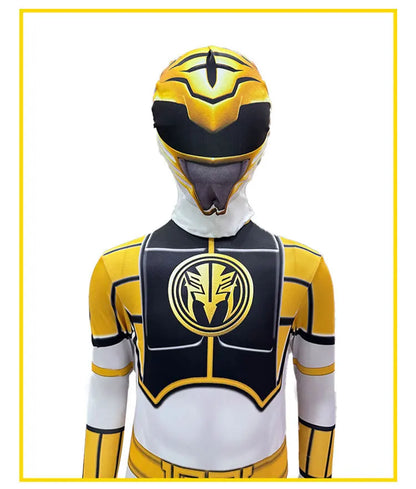 Jumpsuit Mask Suit Adult Kids Power Superhero Samurai Sentai Shinkenger Alpha Ranger Cosplay Fantasia Halloween Costume