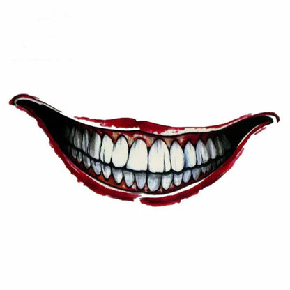 Bumper Rear Window  PVC Decal Joker Graffit Mouth Sticker Car Sticker Waterproof for 13cm/17cm