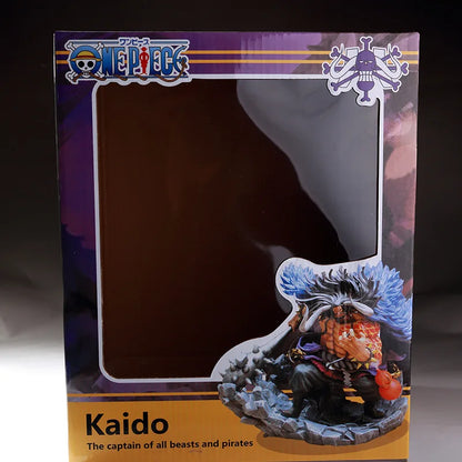 Anime One Piece Big Size Kaido Four Emperors 24cm PVC Action Figure Model Doll Toys
