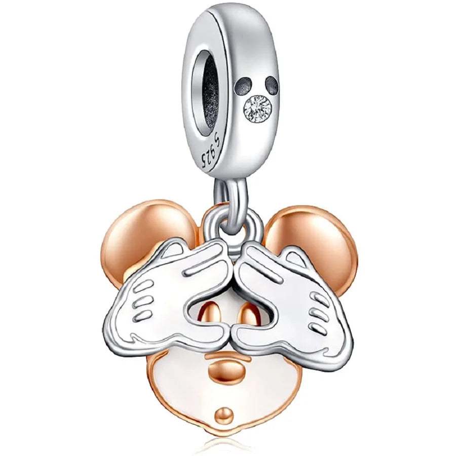 Hot selling 925 sterling silver Disney cartoon wizard charm bead pendant, suitable for original DIY bracelet, women's birthday