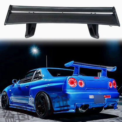 For Nissan Skyline R34 R32 GTR modified high-quality carbon fiber/resin OEM wing car parts rear spoiler high spoiler legs