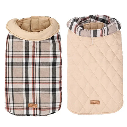 NONOR Winter Dog Jacket Waterproof Cozy Dog Clothes for Medium Large Dogs Warm Dog Coat French Bulldog Labrador Costume