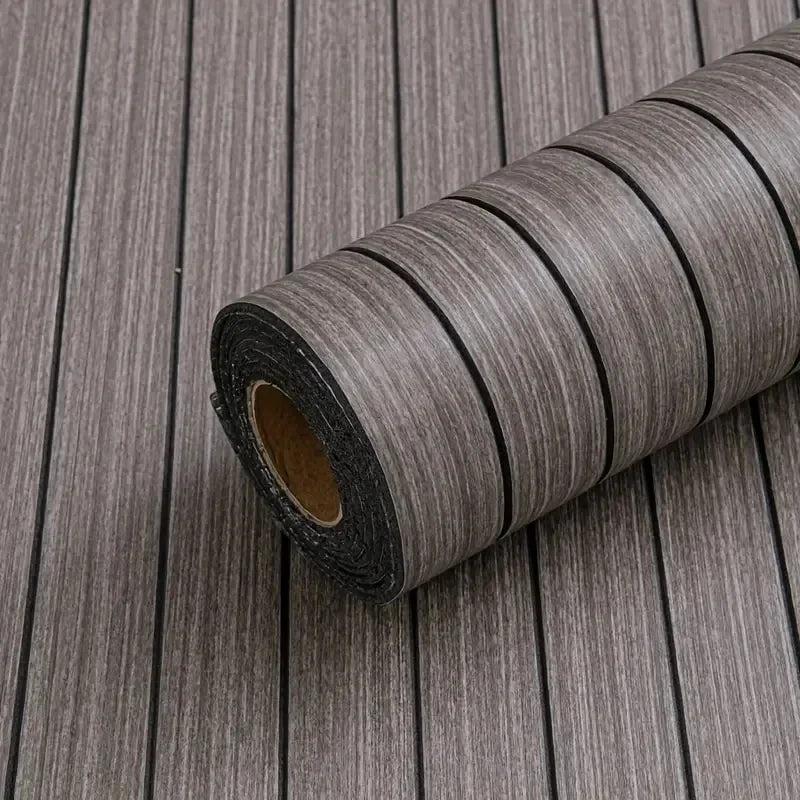Extra Thick 3D Retro Wood Grain Self-adhesive Wallpaper Perfect for DIY Ceiling and Wall Projects SXP Resin Removable Waterproof