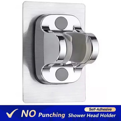 LED Digital Temperature Display Shower Head Temperature Control Colorful Fan Spray Nozzle High Pressure Rainfall Bathroom Shower