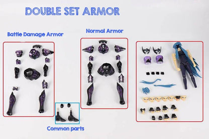 CS ChuanShen Saint Seiya Specters Gold Saint EX Aquarius Camus Cloth Myth Double Set Object Metal Armor Action Figure Model Toys