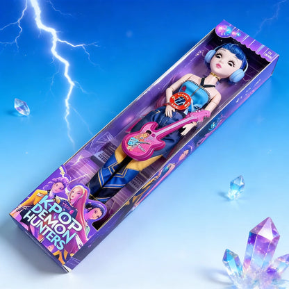 2026 Hot Music Style Demonic Group Anime Figure Rumi Mira Zoey Action Figure Cosplay Doll Cute Gift for Kids Birthday Gifts