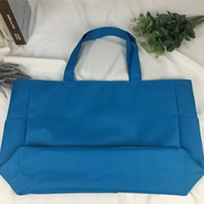 Kawaii Doraemon Tote Bag Large Capacity Travel Storage Bags Anime Cartoon Handbag Student Daily Shoulder Bag for Shopping School