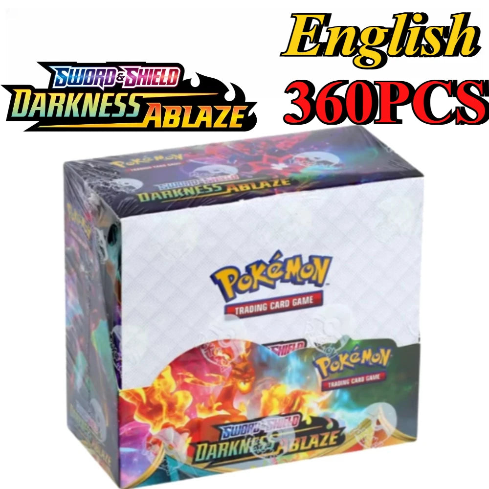 Pokémon TCG: Mega Evolution-Pitch Black Booster Display Box CHAOS RISINC Ascended Heroes Phantasmal Flames TCG Trading Cards Set