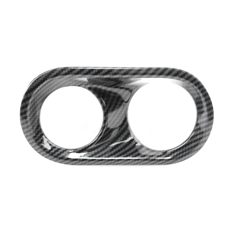 ABS Carbon Fiber Printed Headlight Switch Button Cover Frame Trim For Porsche MACAN 2014 2015 2016 2017 2018 2019 2020 LHD