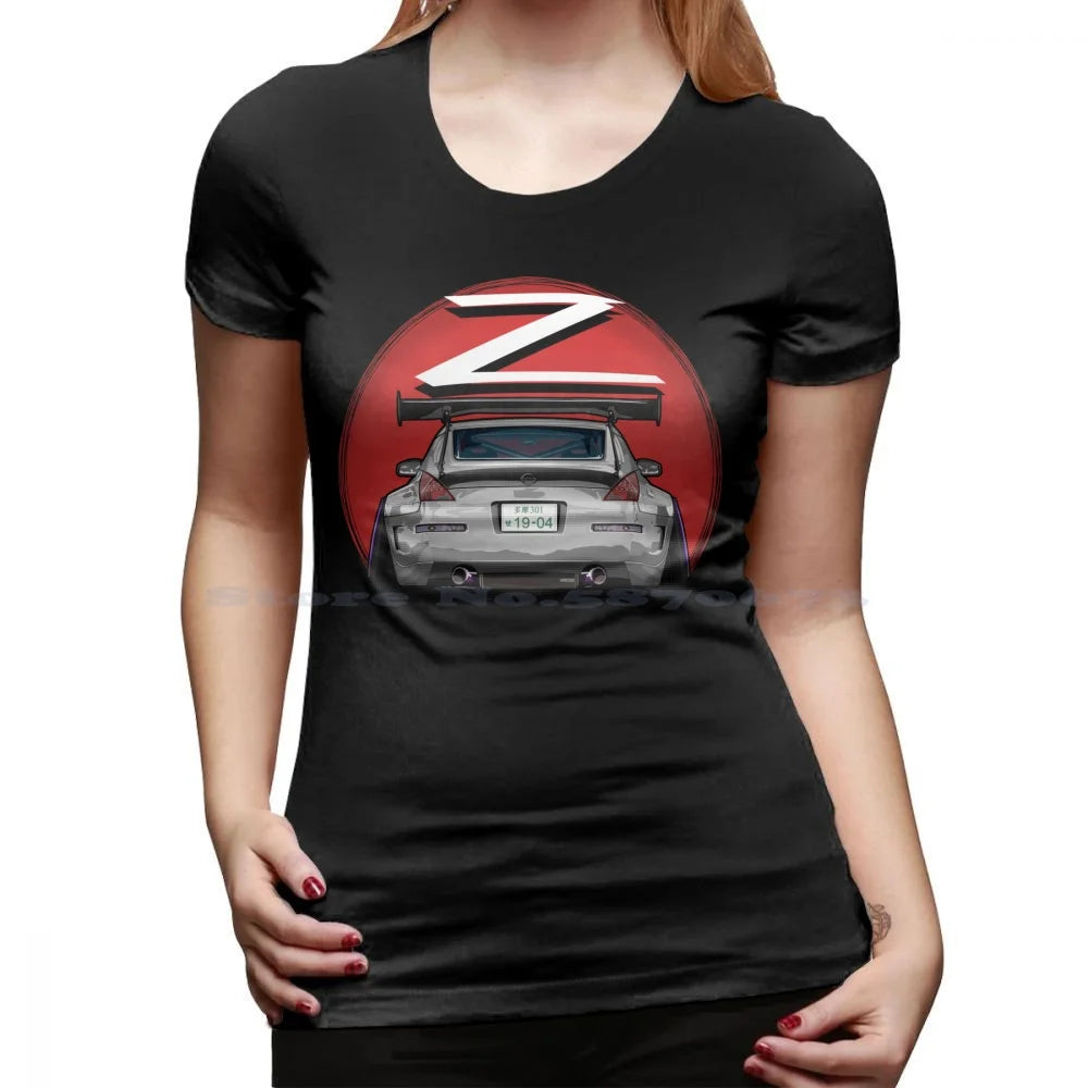 Nismo Fairlady 350z Z33 Gray 100% Cotton Hoodie 350z Nismo Z33 Midnight Blue Car Graphic Osmancetinyapici Gtr Power